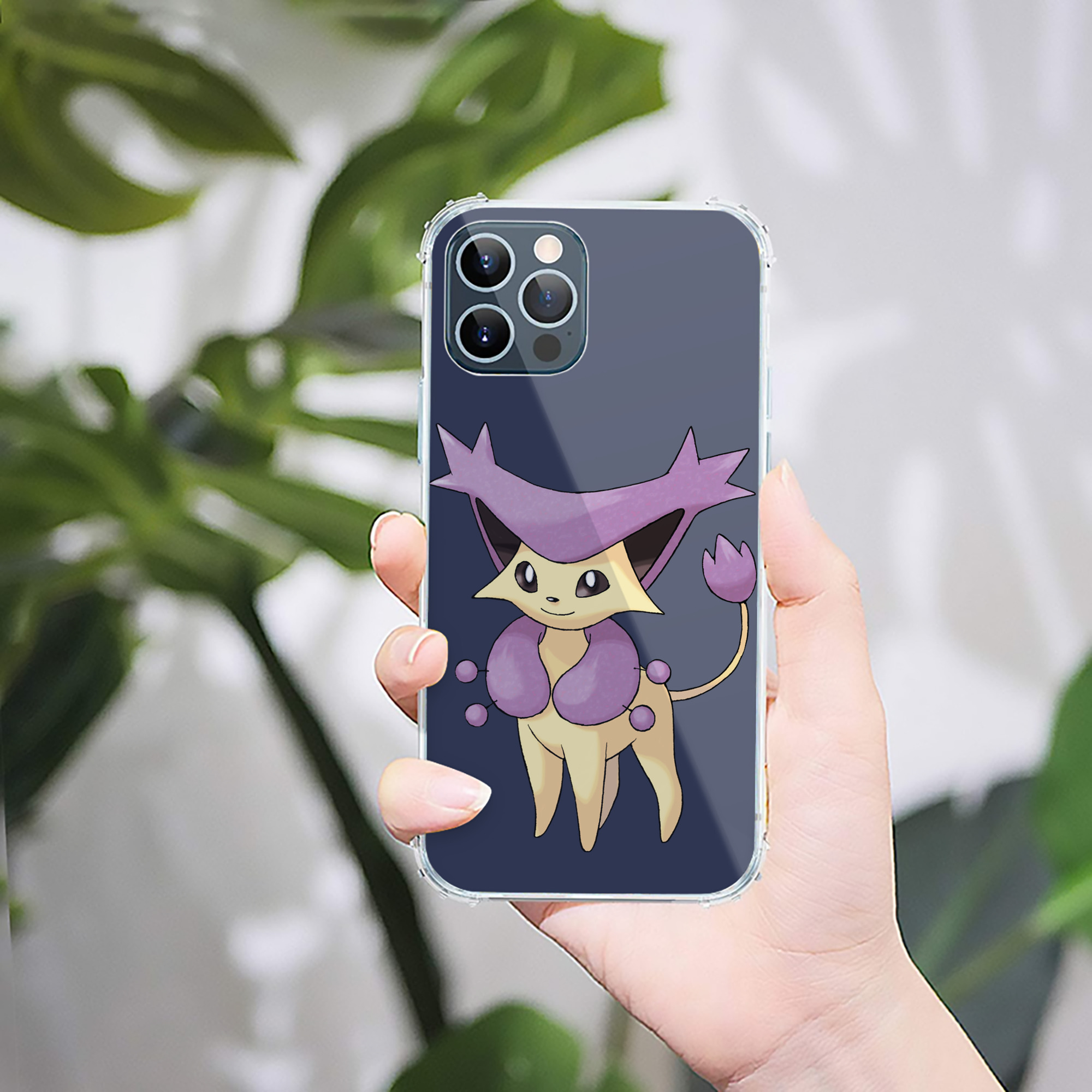（画像用） ポケットモンスター Pokémon 【iPhone 12シリーズ対応】透明スマホケース（クリアソフトケース）
